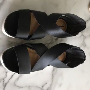 Black sandals